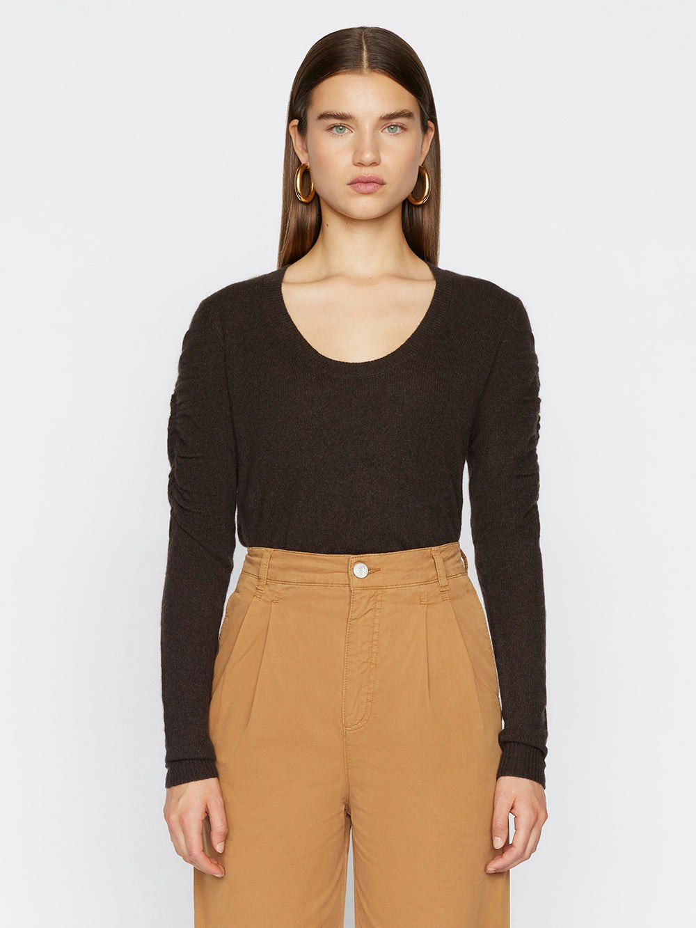 sweater front view